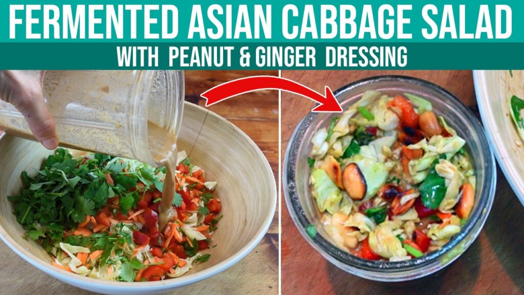 Fermented Asian Cabbage Salad