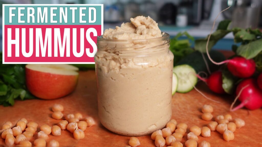 Fermented Chickpeas Hummus Recipe