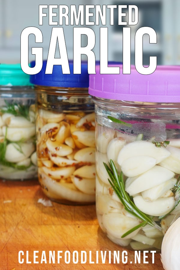 Fermented Garlic Recipe Pin