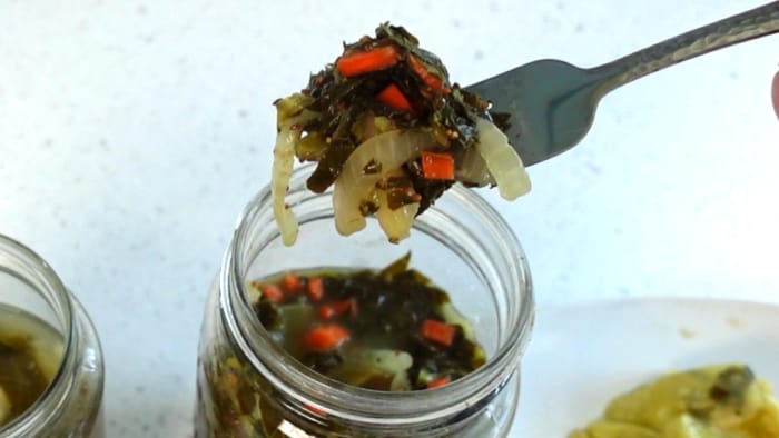 fermented kale