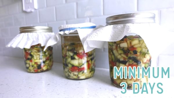 fermented zucchini relish